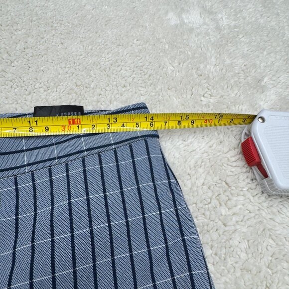 NEW Theory Womens Blue Stripes Straight Leg Dress Pants, Size 4 NWOT - Picture 8 of 11